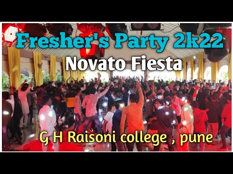 Fresher's Party 2k22?|| G h raisoni college of engineering , pune || Novato fiesta 2k22