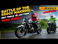 Triumph Trident 660 vs Kawasaki Z650 | The Perfect First Big Bike | ZigWheels.com