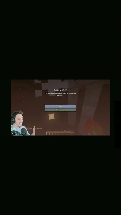 LazarBeam Dies For The First Time In Minecraft #Shorts #LazarBeam