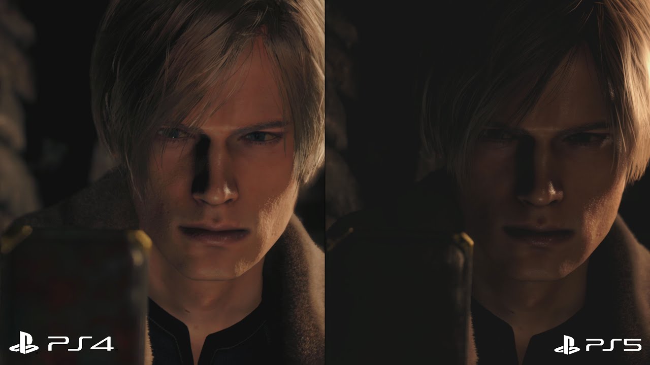 Resident Evil 4 Remake - PS4 vs PS5 vs PC Graphics Comparison (4K