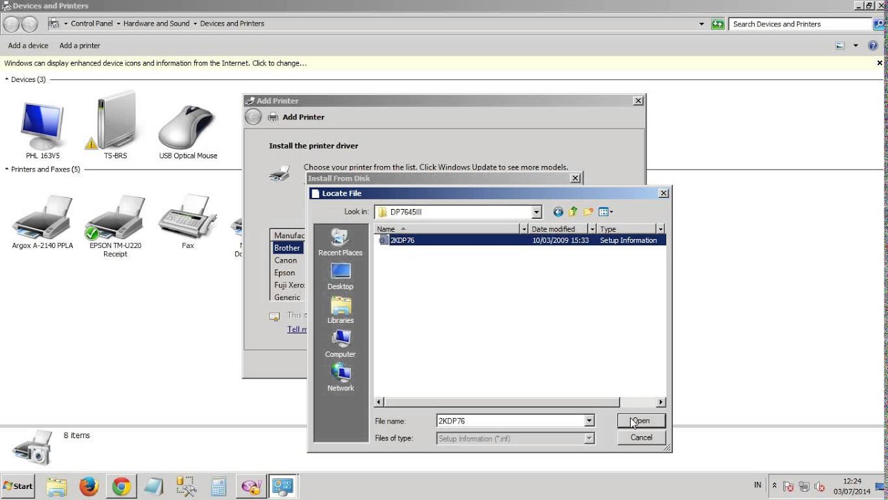 07 Install Printer dan Setting Cash Drawer YouTube