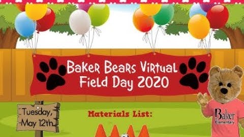Baker Virtual Field Day Instructions Official Video
