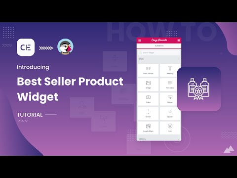 How to Use Best Seller Product Widget Using Crazy Elements | PrestaShop | Elementor Page Builder