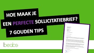 Hoe Maak Je Een Perfecte Sollicitatiebrief 7 Gouden Tips Youtube