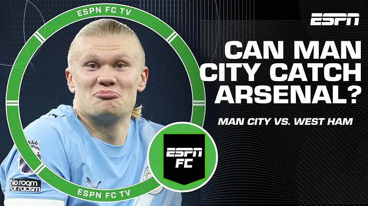 ‘A MACHINE!’ 🤖 Can Man City close the gap to Arsenal after Haaland brace? | ESPN FC