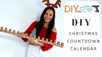 DIY with Elle - DIY Christmas Countdown Calendar