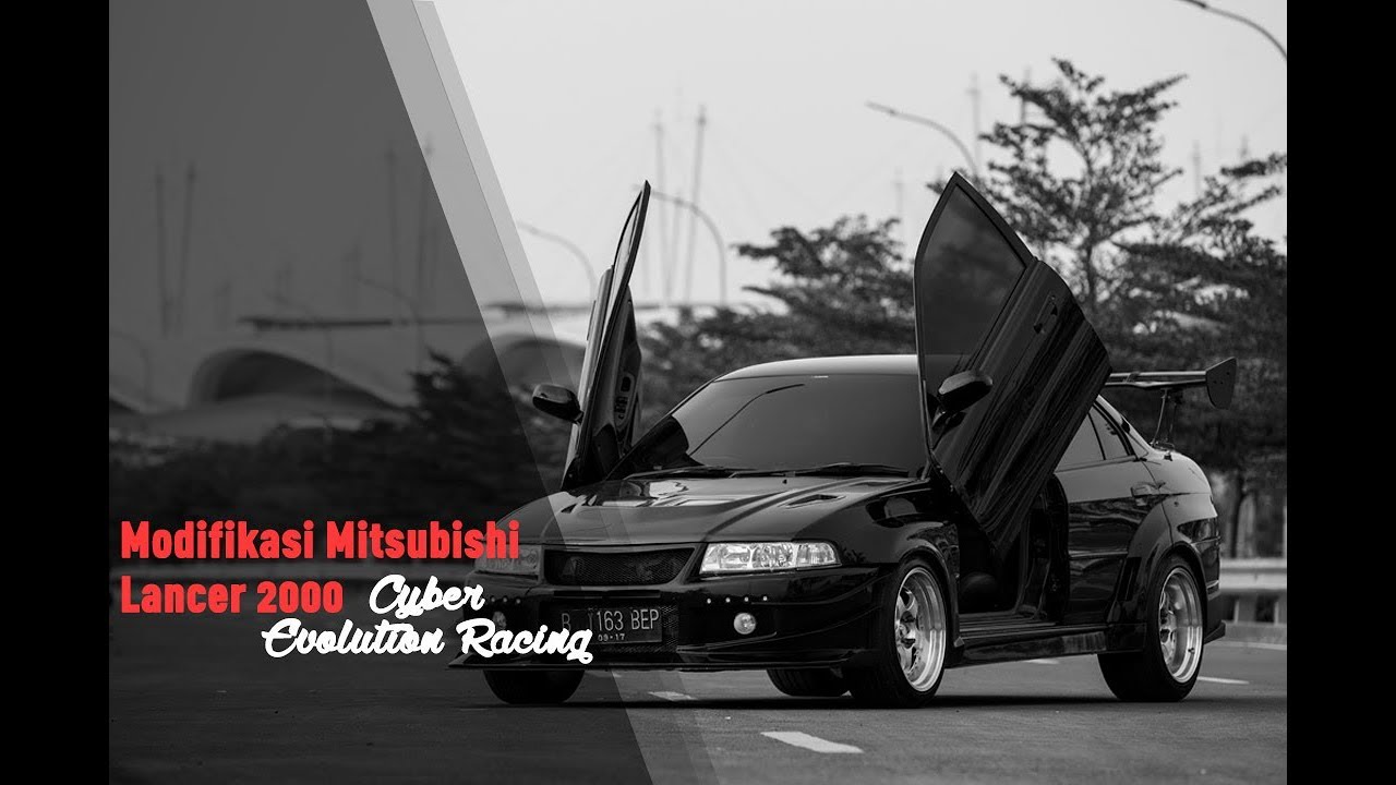 Modifikasi Mitsubishi Lancer 2000 Cyber Evolution Racing YouTube
