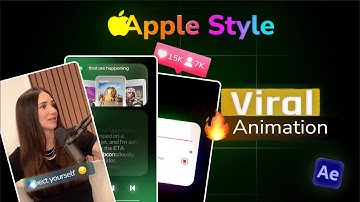 Apple style animations - after effects tutorial (part 2)