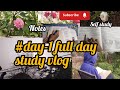 Madhya Pradesh✨ CHO/RRB journy ✨restart⭐my daily study🎯 ✨routine🥰 #rrb गांव में रहकर की self study 🌄