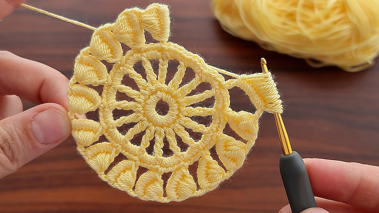 How to make crochet coasters with super easy very useful crochet beautiful motifs.