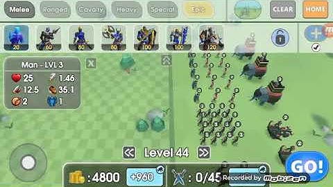 Epic battle simulator 2 ( lvl44 gameplay )