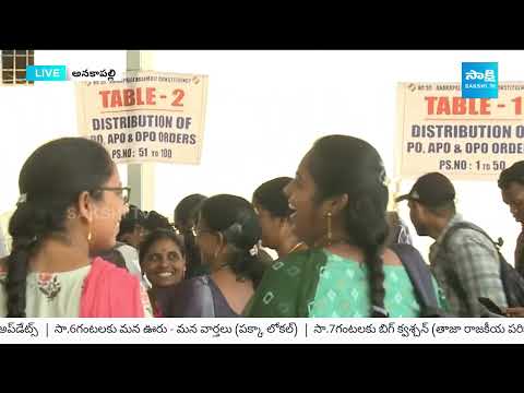 High Security At Anakapalle Polling Center | AP General Elections 2024 | @SakshiTV - SAKSHITV