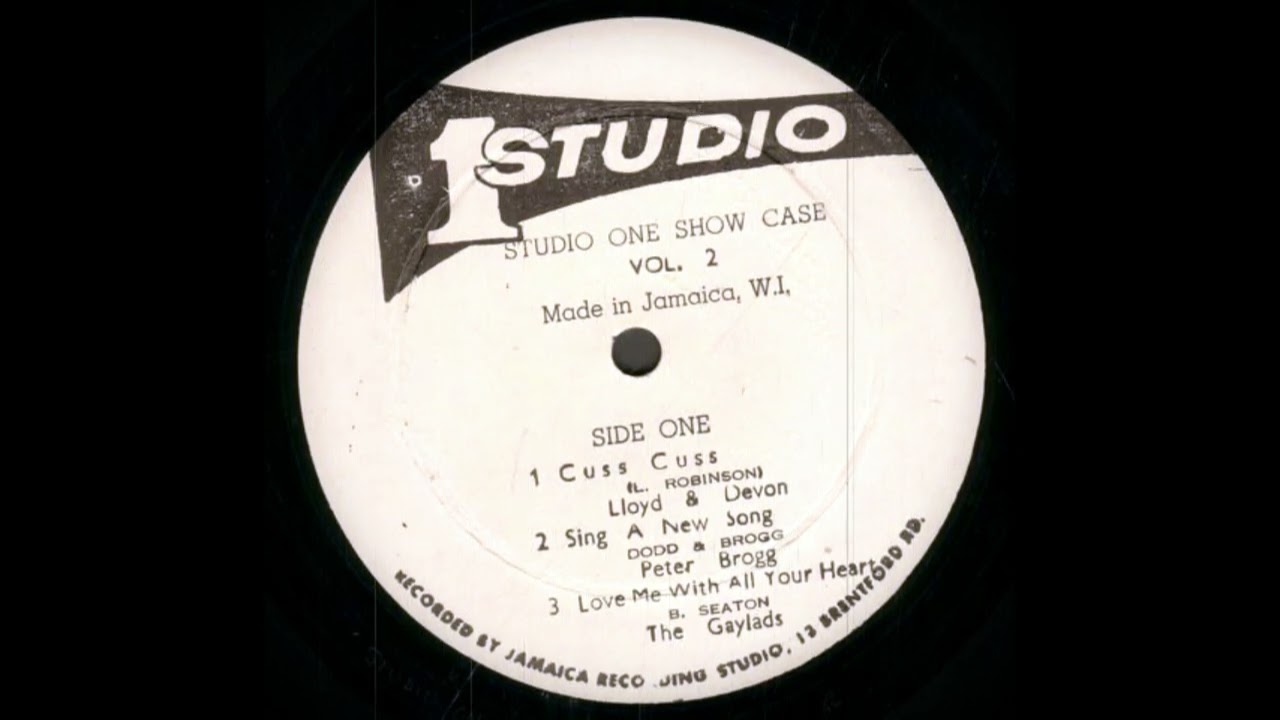 Lloyd Robinson & Devon - Cuss Cuss (Studio One ) - YouTube