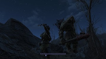 Fallout 4: Epic Battle w/ Ancient Behemoth
