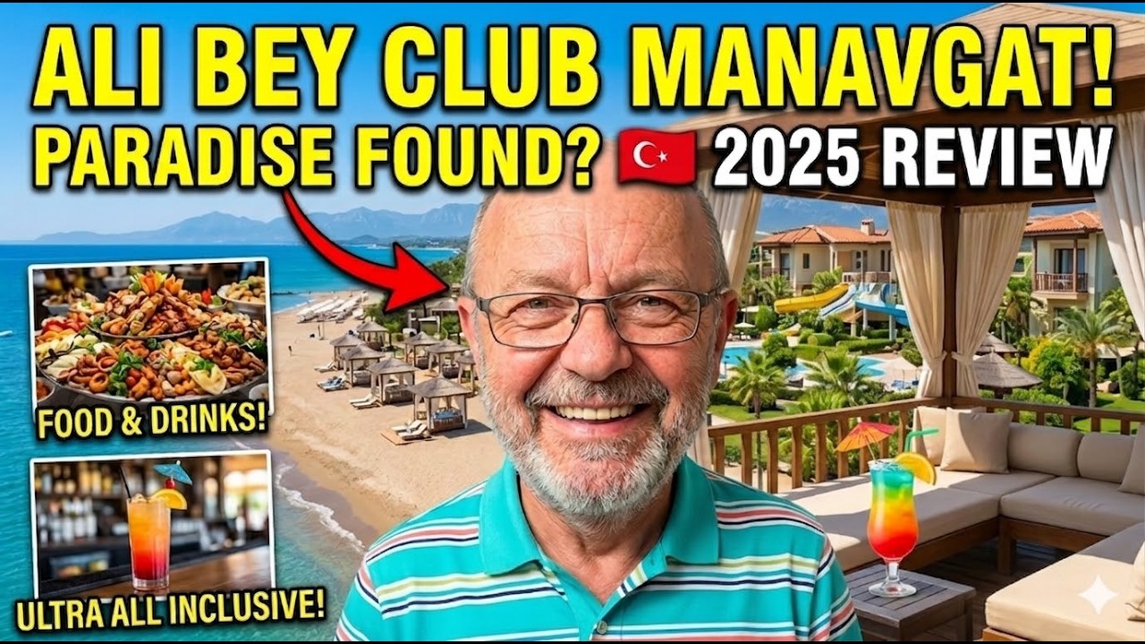 Ali Bey Club Park Manavgat TOP Ultra All Inclusive Hotel Side Antalya Turkey Video Review 2025