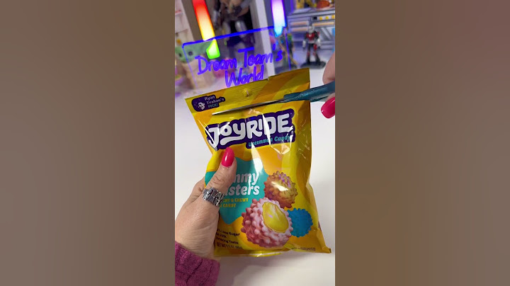 Joyride Gummy Clusters #joyride #candy #asmr