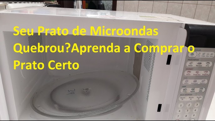 SUSTITUTO CASERO SOLUCION PROVISIONAL DE LA PLACA DE MICA PARA HORNOS  MICROONDAS 