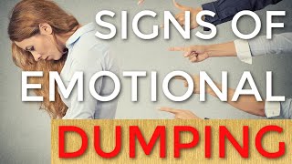 Signs Someone Is Emotional Dumping on You