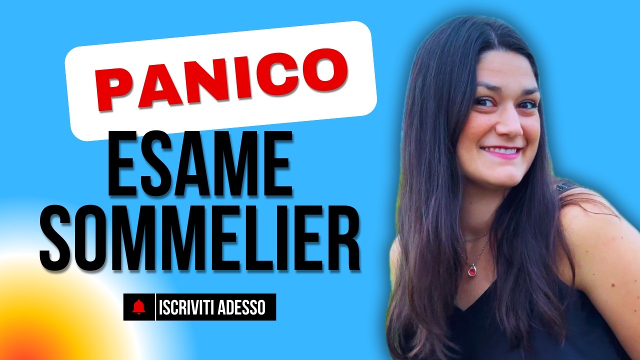 PANICO da ESAME SOMMELIER? Guarda QUESTO prima di fallire!