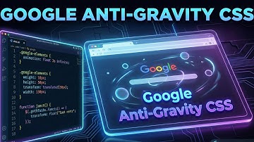 Google Anti-Gravity Effect with Modern CSS — Mind-Blowing Hover Animation! (CodeByTushu)