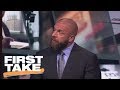 Triple H talks Mae Young Classic, Mayweather-McGregor, LaVar Ball and more | First Take | ESPN