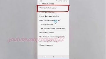 Android Nougat : How to Optimize battery for individual apps on Samsung Galaxy S8 or S8+