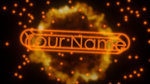 Free Blender Intro Template #7