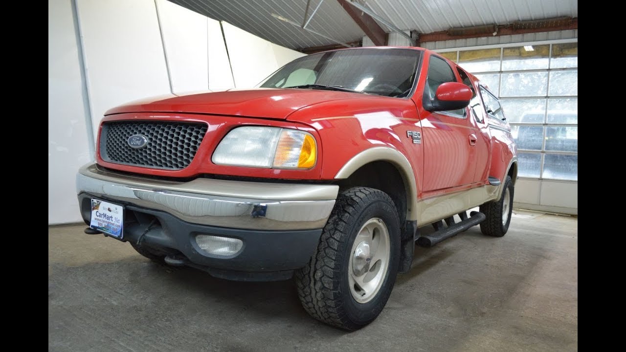 2000 Ford F150 Lariat 4x4 Ext Cab 5.4l V8 Review by