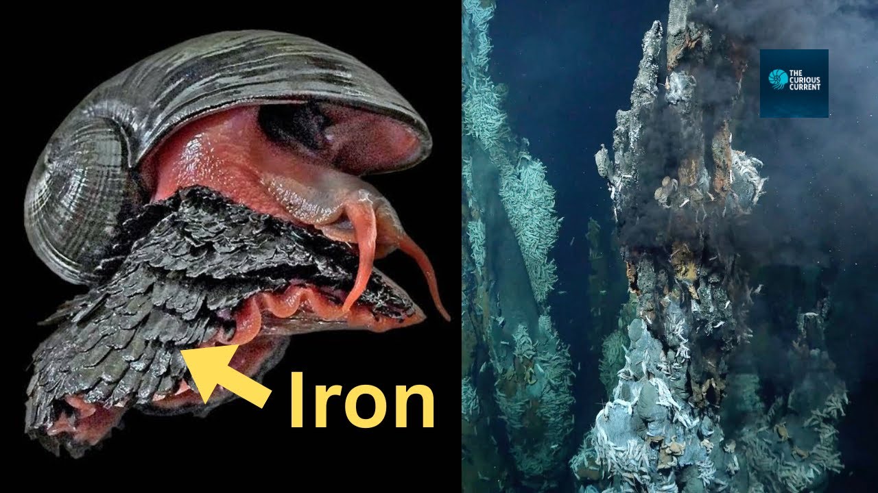 Metal Snail Shell The Endangered Snail With a Metal Shell | Meet The Deep Sea Volcano ...