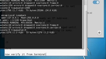 How to setup IP Address in Kali Linux from GUI - for beginners