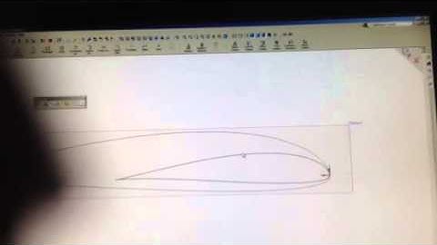 Draw a twised airfoil wing section in solidworks 2007  Part 1