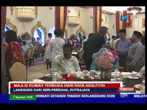 MAJLIS RUMAH TERBUKA PM & JEMAAH MENTERI DI SERI PERDANA 