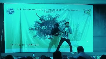 Performance by Subham Bhakshi || RHYTHMIC SQUAD || Just Dance Finals || Elixir 2019 || Bppimt