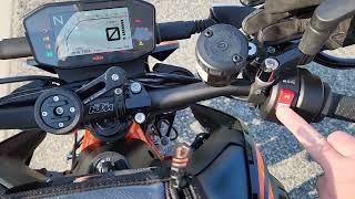 2022 KTM 890 Duke R - Cold Start Strange Sound (Possible fuel pump issue)