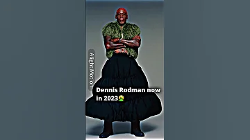 Dennis Rodman in 2023 in 1995 #dennisrodman