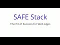 SAFE Stack: The Pit of Success for Functional Web Programming - Isaac Abraham - NDC Oslo 2021