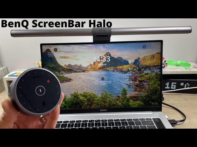 Test terrain de la lampe LED de bureau : BenQ ScreenBar Halo 