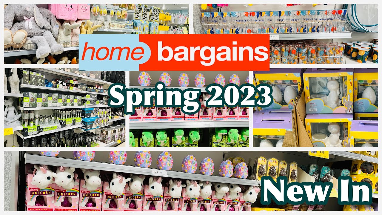 Home Bargains / What's new in Home Bargains for April 2023 / Home Bargains Easter Shop with me