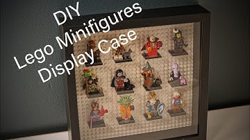 DIY Lego Minifigures Display Case