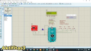 PRAKTIKUM 12 AKTIFITAS 1-4  "RTC DS1307 dan DS2323" | Proteus 8, Arduino IDE