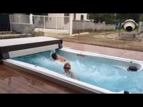 Swim spa fayber, mini piscina per il nuoto controcorrente youtube Nuoto controcorrente per piscine fuori terra