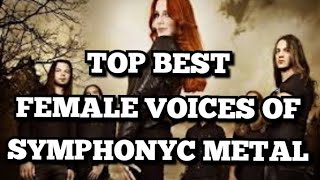 Top 25 BEST Female voices of SYMPHONYC METAL