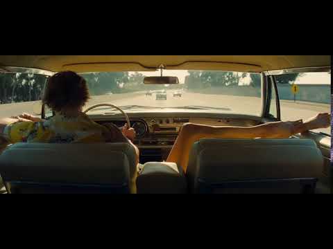 Once Upon A Time In Hollywood // Margaret Qualley // Car feet scene