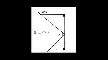 Geometry 17 : What is the value of x? #mrongmathslessons #geometry