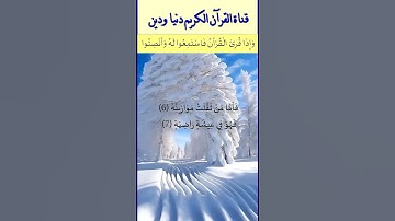 تلاوة عطرة من سورة القارعة بصوت يملأه الخشوع للشيخ أحمد النفيس #القران