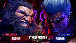 Hands On Gameplay with Akuma in Street Fighter 6! He's as Cool as Ever! screenshot 4