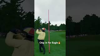 PGA TOUR 2k25 Chip In For Eagle, Amazing Golf Shot