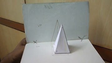 Engineering Graphics | HP and VP position in first angle projections video tamil