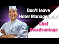 Why you should not leave hotel management in middle desi vloger