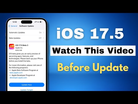 iOS 17.5 Watch This Video Before Update! in Hindi